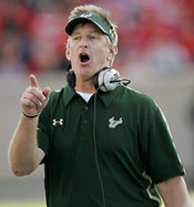 South Florida Coach Jim Leavitt